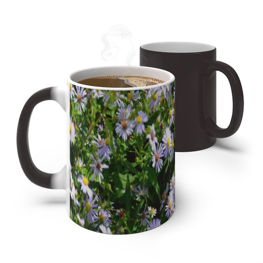 Wild Aster Color Changing Mug