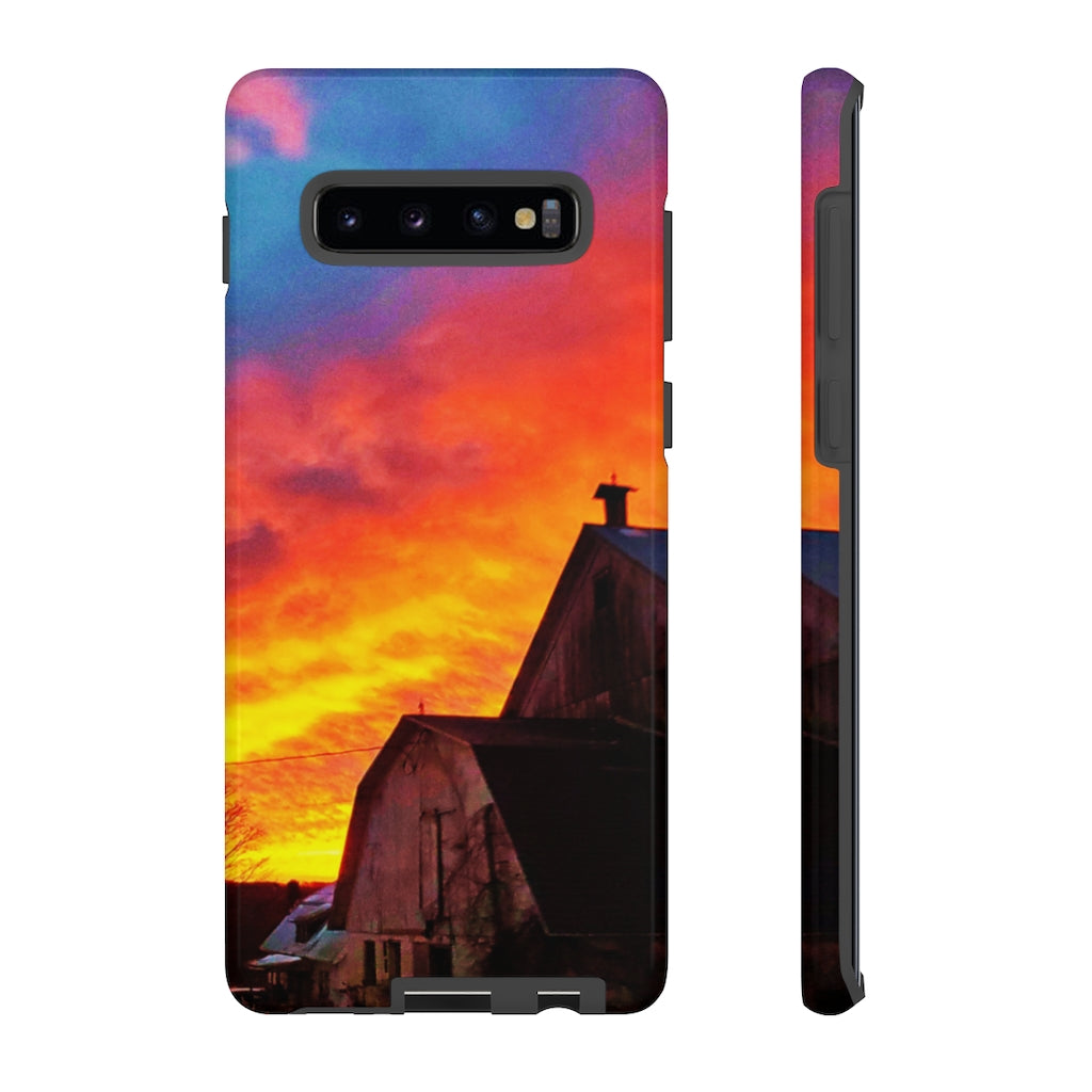 Barn & Sky Mobile Phone Case for iPhone and Samsung Galaxy