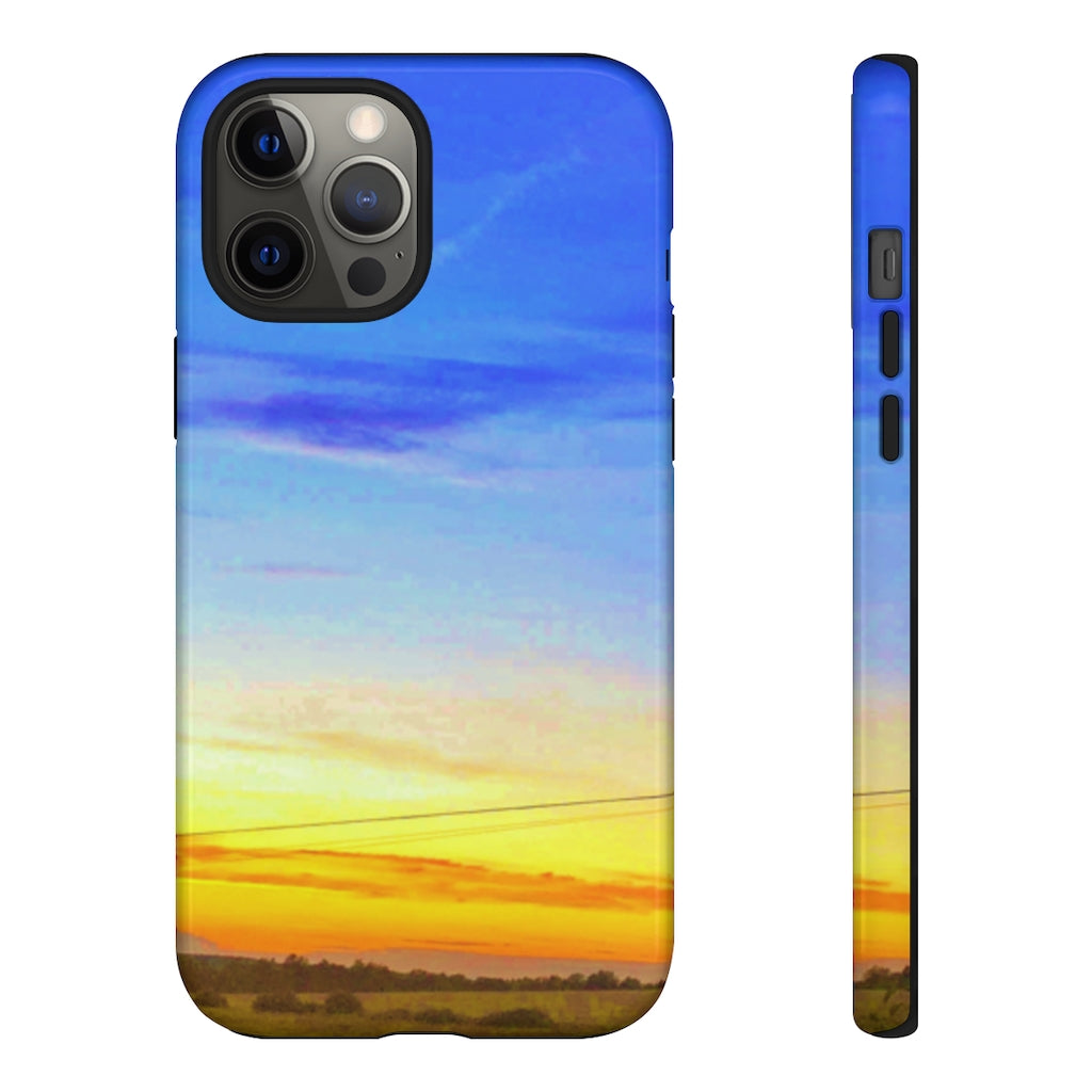 Sunset on the Horizon (horizontal) Mobile Phone Case for iPhone and Samsung Galaxy