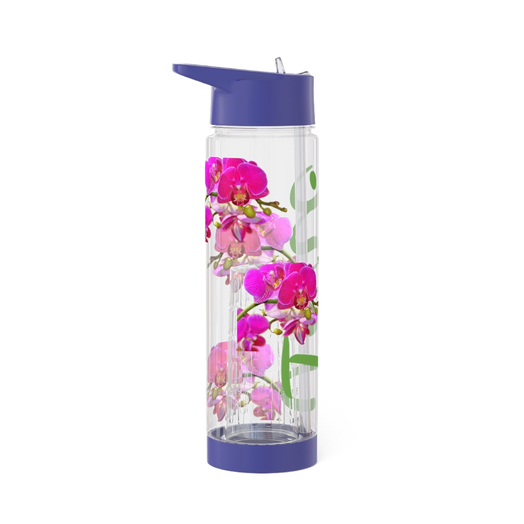 Personalized & Customized Infuser Water Bottle (Orchid) (not a decal) I Gift I Bridesmaid I Teacher gift I Workout I Coworker I Birthday