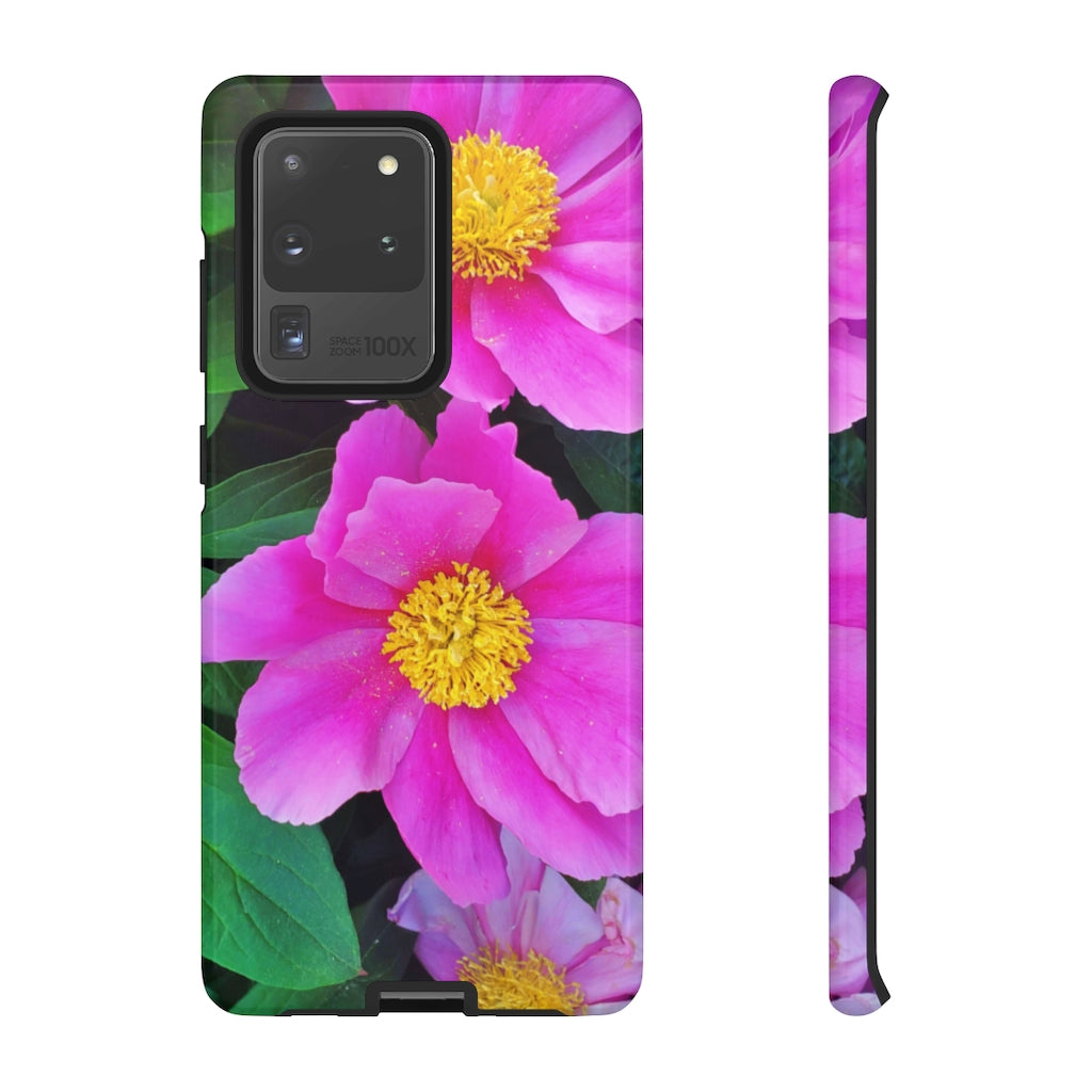 Majorcan Peony Mobile Phone Case for iPhone and Samsung Galaxy