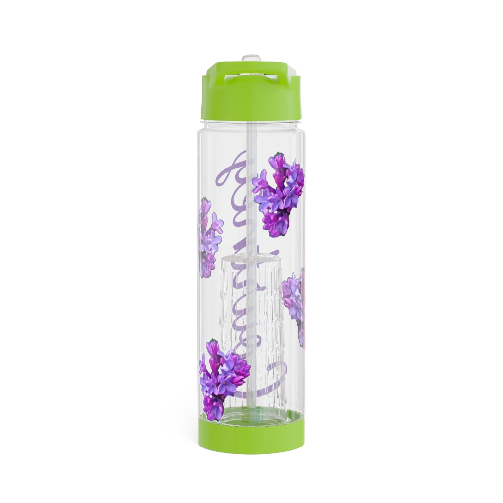 Personalized & Customizable Infuser Water Bottle (Lilac) (not a decal) I Gift I Bridesmaid I Teacher gift I Workout I Coworker I Birthday