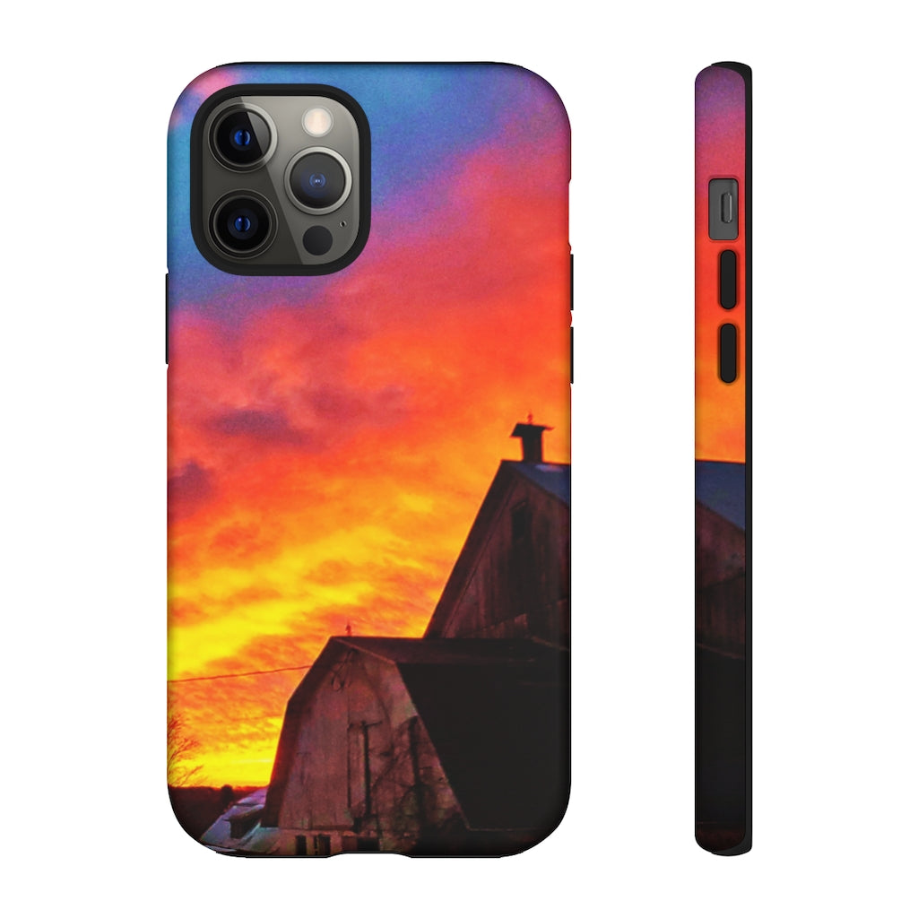 Barn & Sky Mobile Phone Case for iPhone and Samsung Galaxy