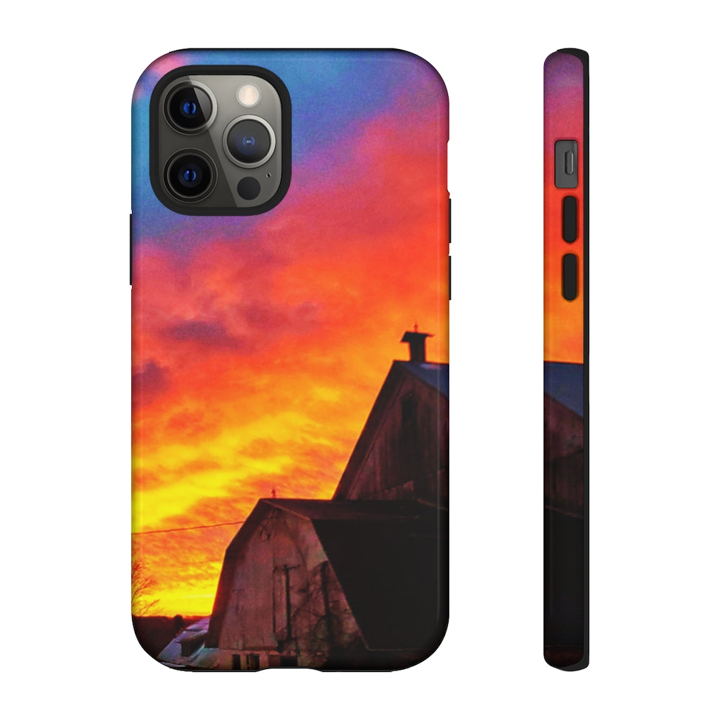 Barn & Sky Mobile Phone Case for iPhone and Samsung Galaxy