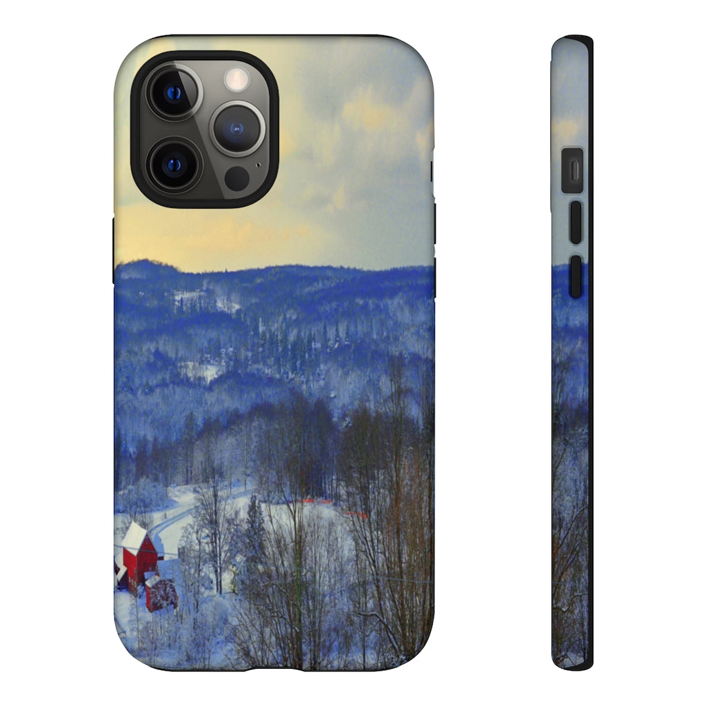 Winter Countryside Tough Case for iPhone and Samsung Galaxy