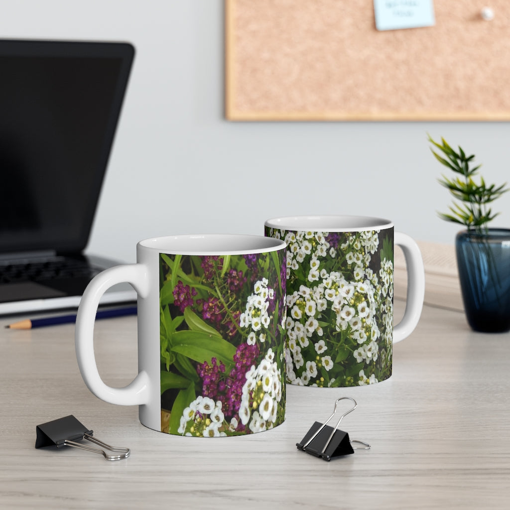 Sweet Alyssum Mug 11oz