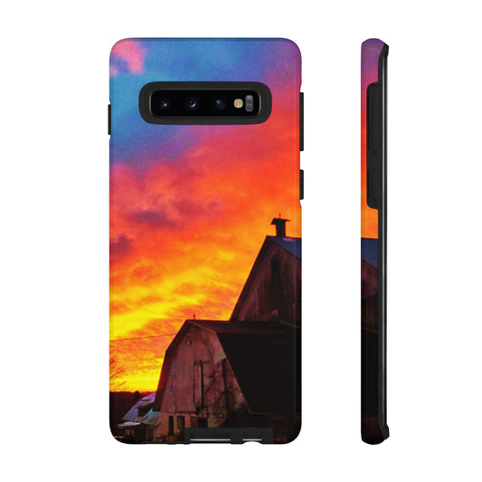 Barn & Sky Mobile Phone Case for iPhone and Samsung Galaxy