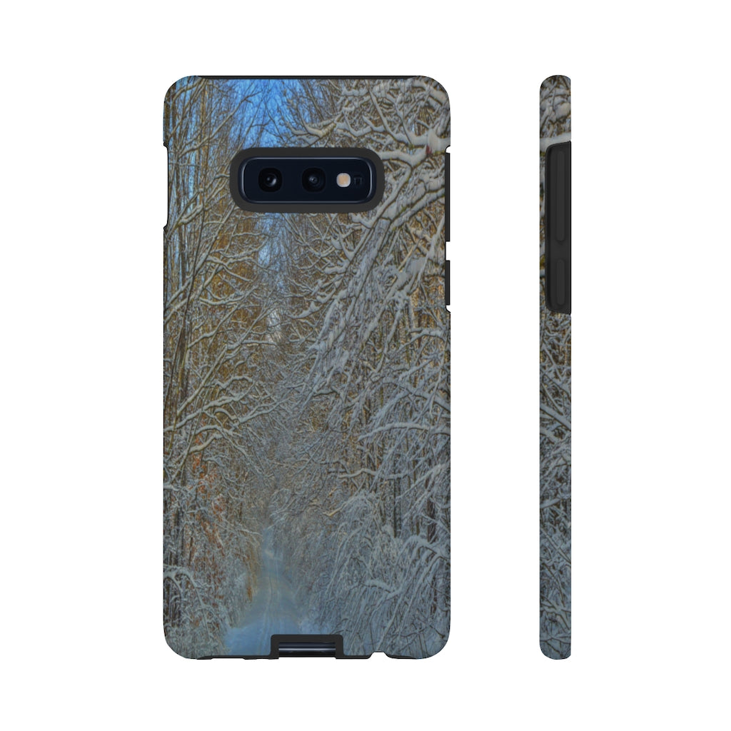 Snowy Path Mobile Phone Case for iPhone and Samsung Galaxy