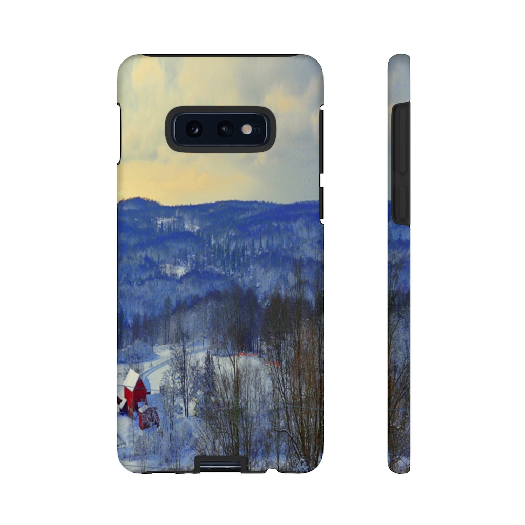 Winter Countryside Tough Case for iPhone and Samsung Galaxy