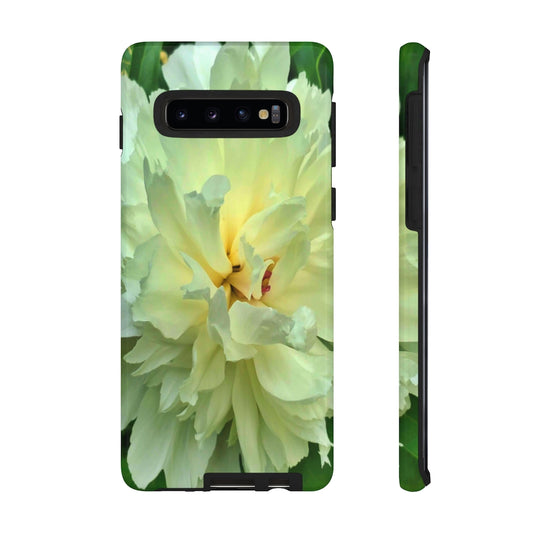 White Peony 2 Tough Case for iPhone and Samsung Galaxy