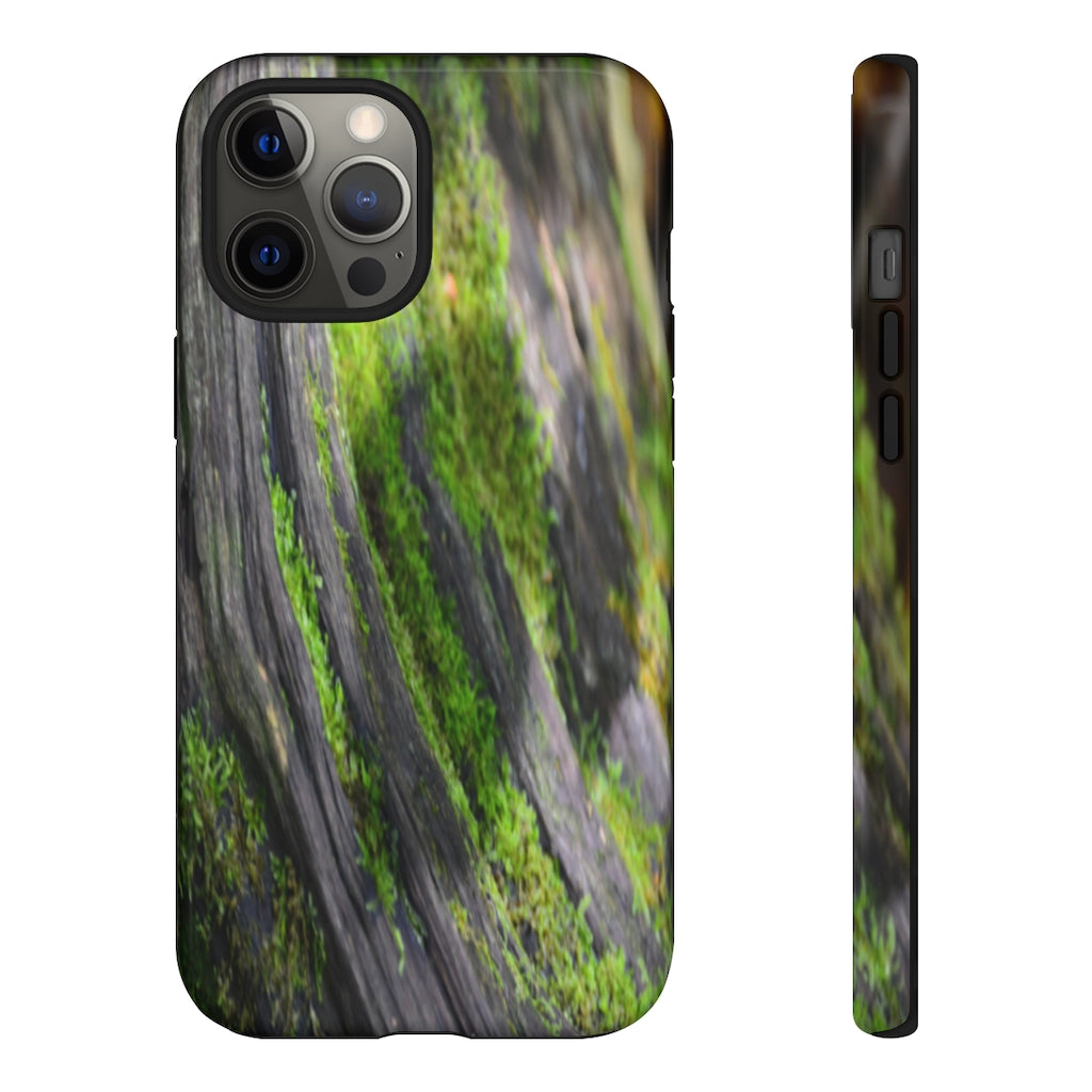 Mossy Log Mobile Phone Case for iPhone and Samsung Galaxy
