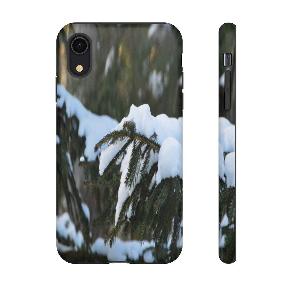 Snowy Pine Mobile Phone Case for iPhone and Samsung Galaxy