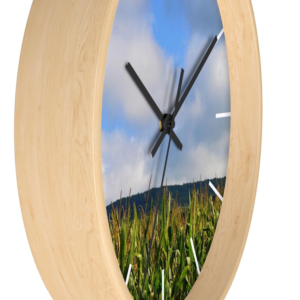 Corn Field Wall clock