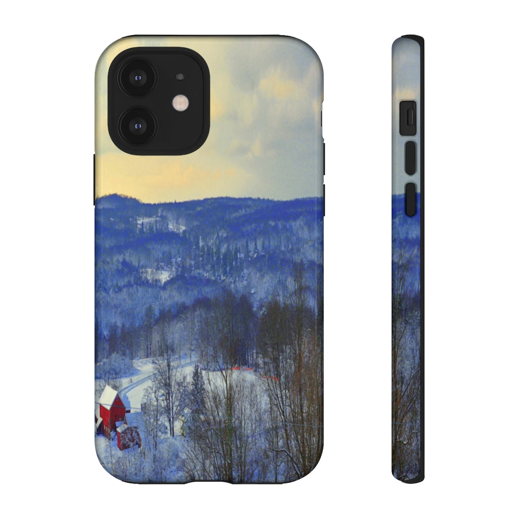 Winter Countryside Tough Case for iPhone and Samsung Galaxy