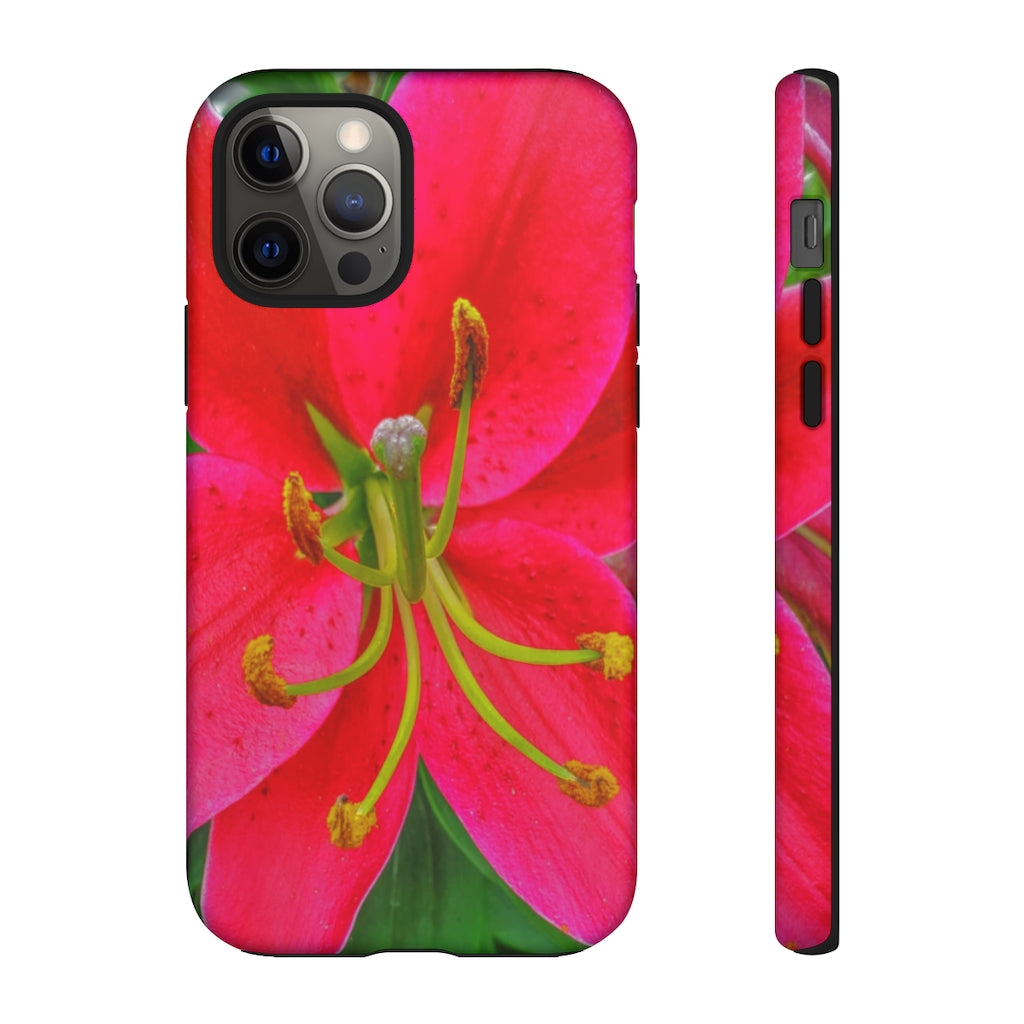 Oriental Lily Mobile Phone Case for iPhone and Samsung Galaxy