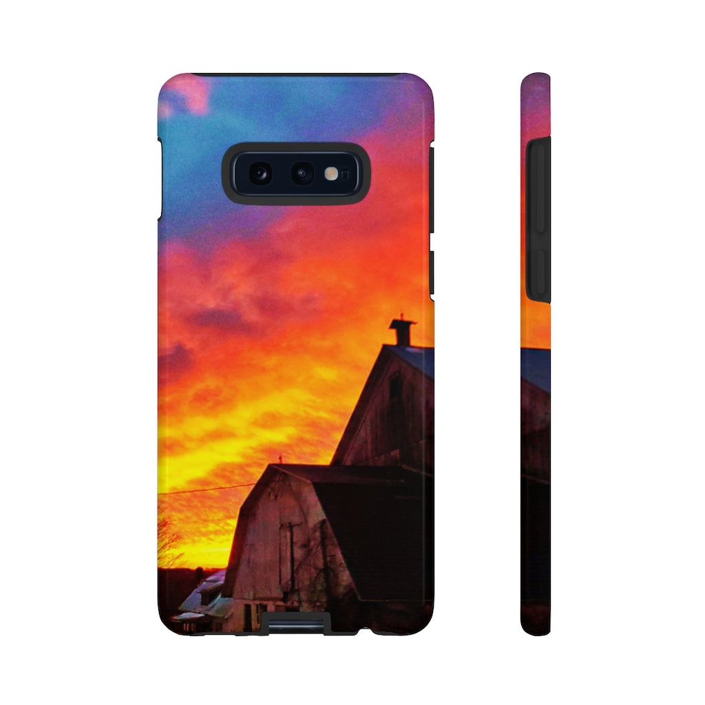 Barn & Sky Mobile Phone Case for iPhone and Samsung Galaxy