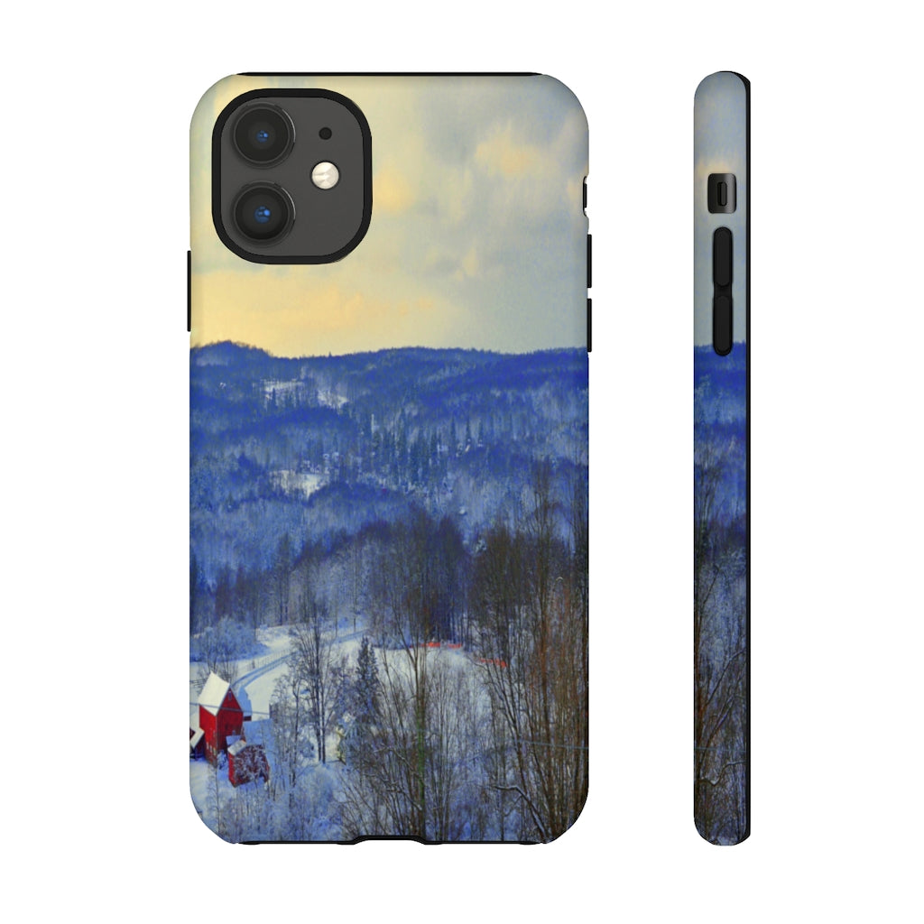 Winter Countryside Tough Case for iPhone and Samsung Galaxy