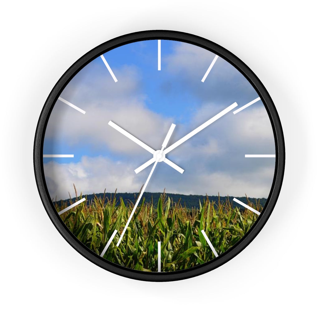 Corn Field Wall clock