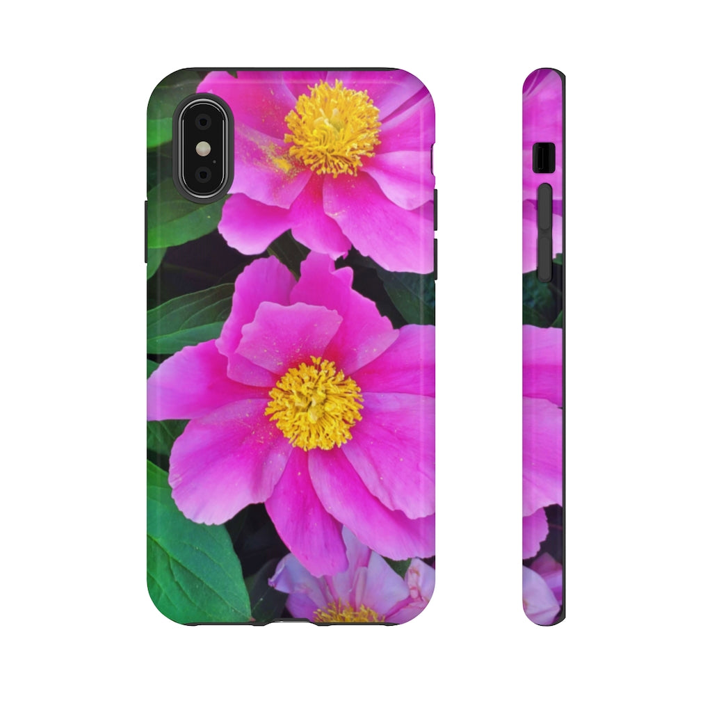 Majorcan Peony Mobile Phone Case for iPhone and Samsung Galaxy