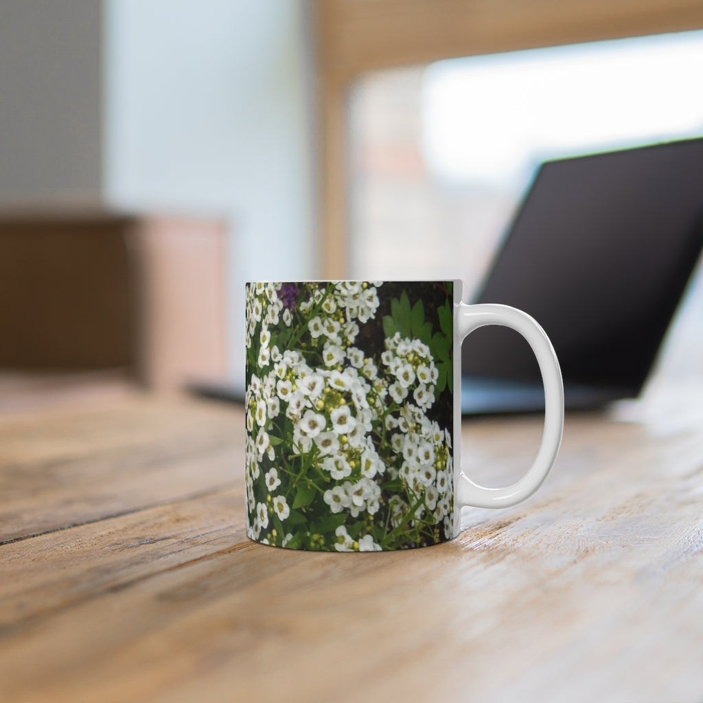 Sweet Alyssum Mug 11oz