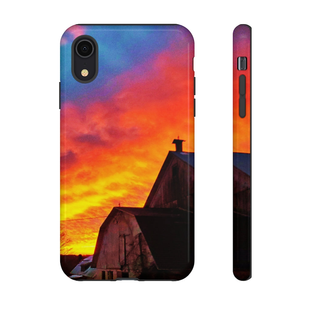 Barn & Sky Mobile Phone Case for iPhone and Samsung Galaxy