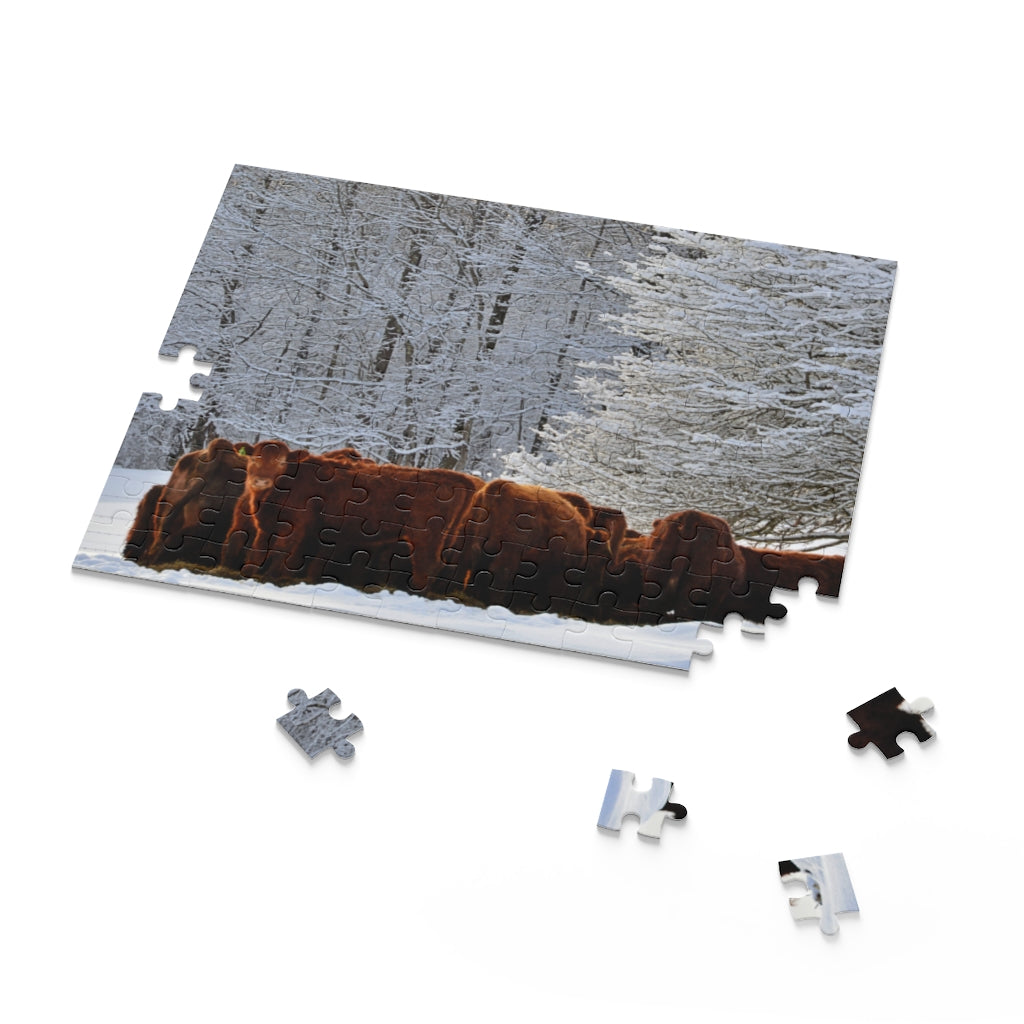 Winter Herd Puzzle (120, 252, 500-Piece)