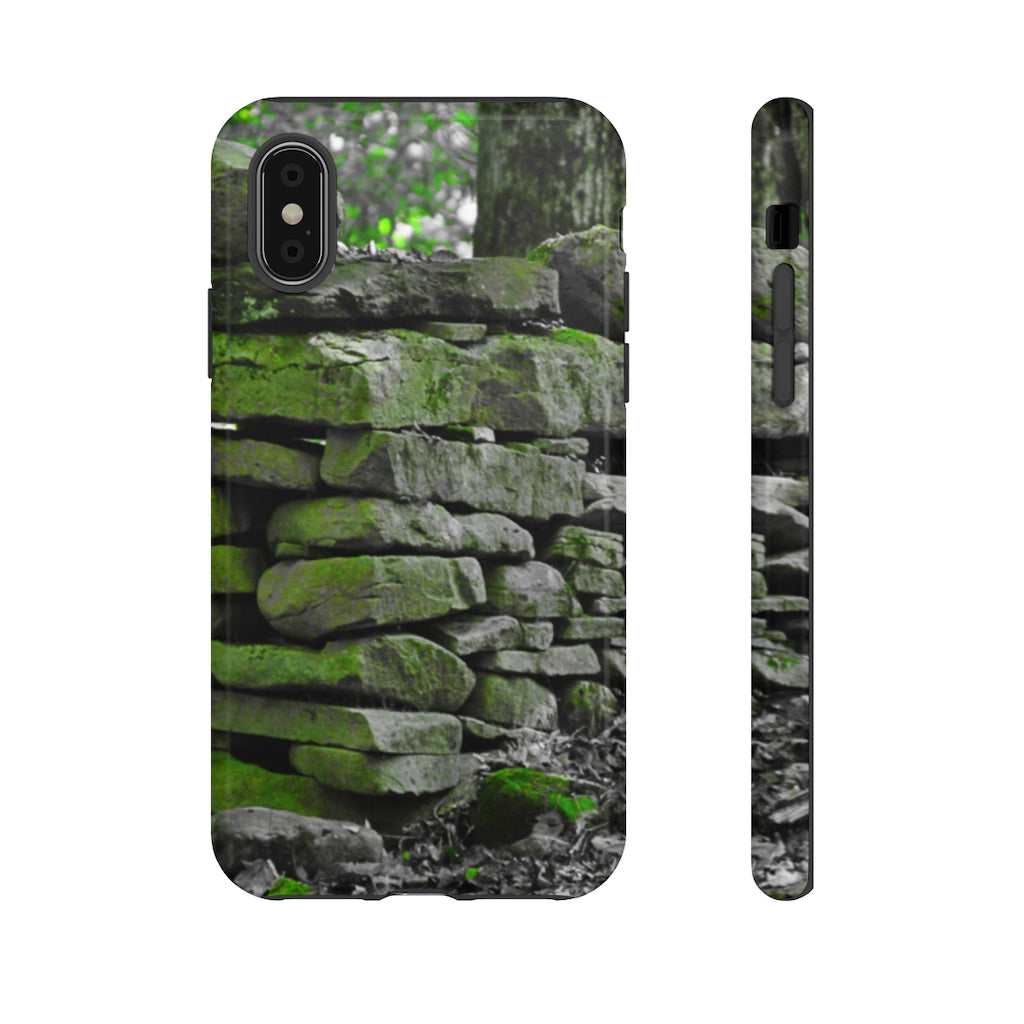 Stone Wall Mobile Phone Case for iPhone and Samsung Galaxy