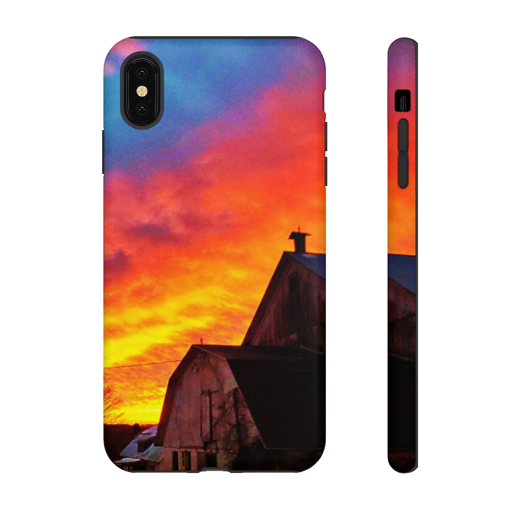 Barn & Sky Mobile Phone Case for iPhone and Samsung Galaxy