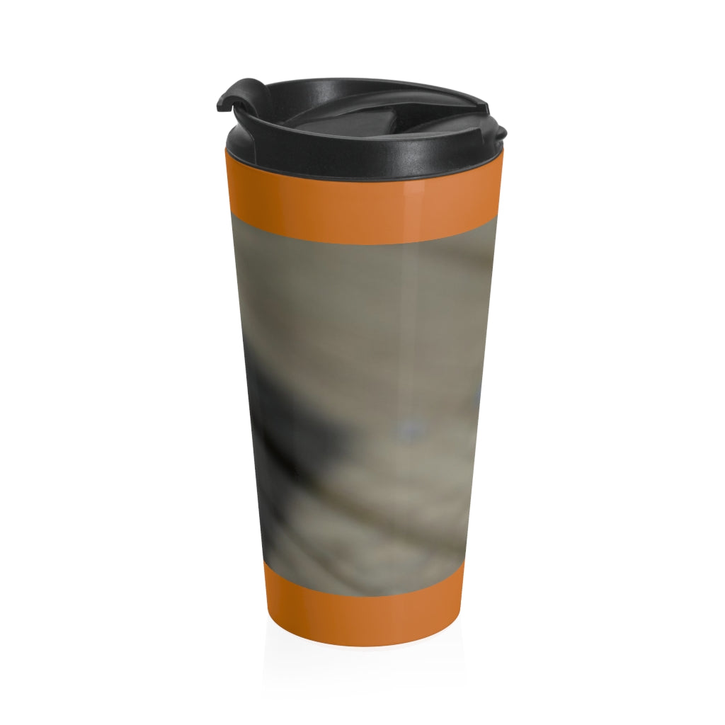 Monarch Butterfly Stainless Steel Travel Mug