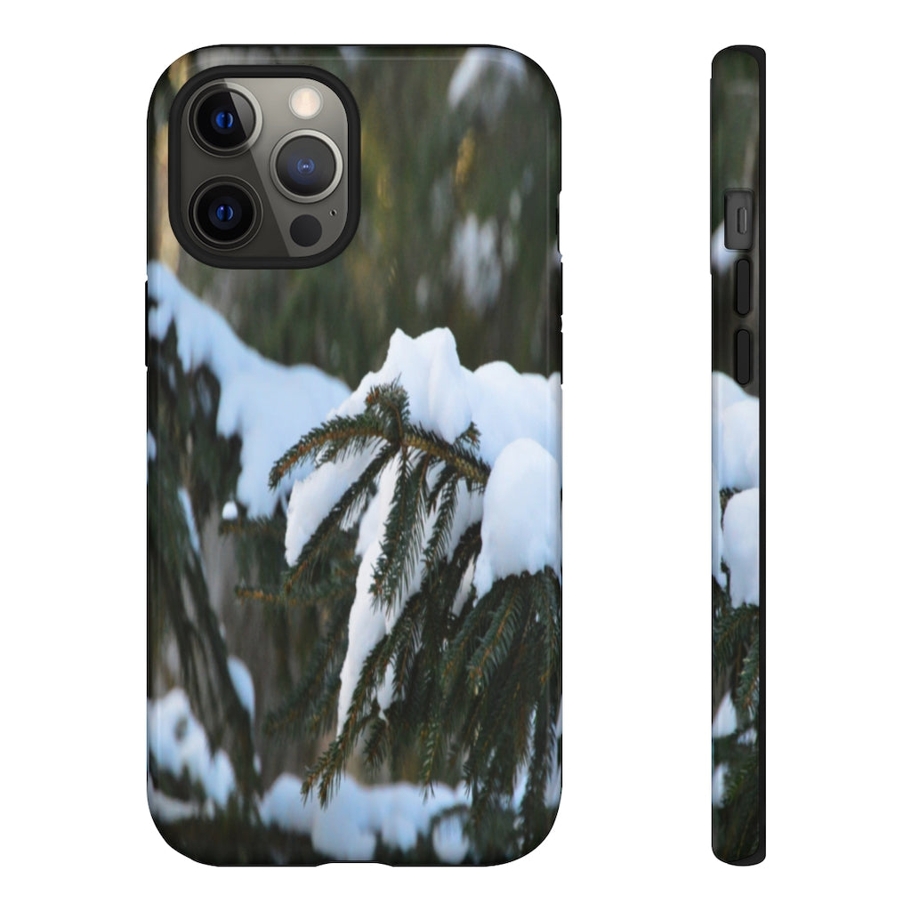 Snowy Pine Mobile Phone Case for iPhone and Samsung Galaxy