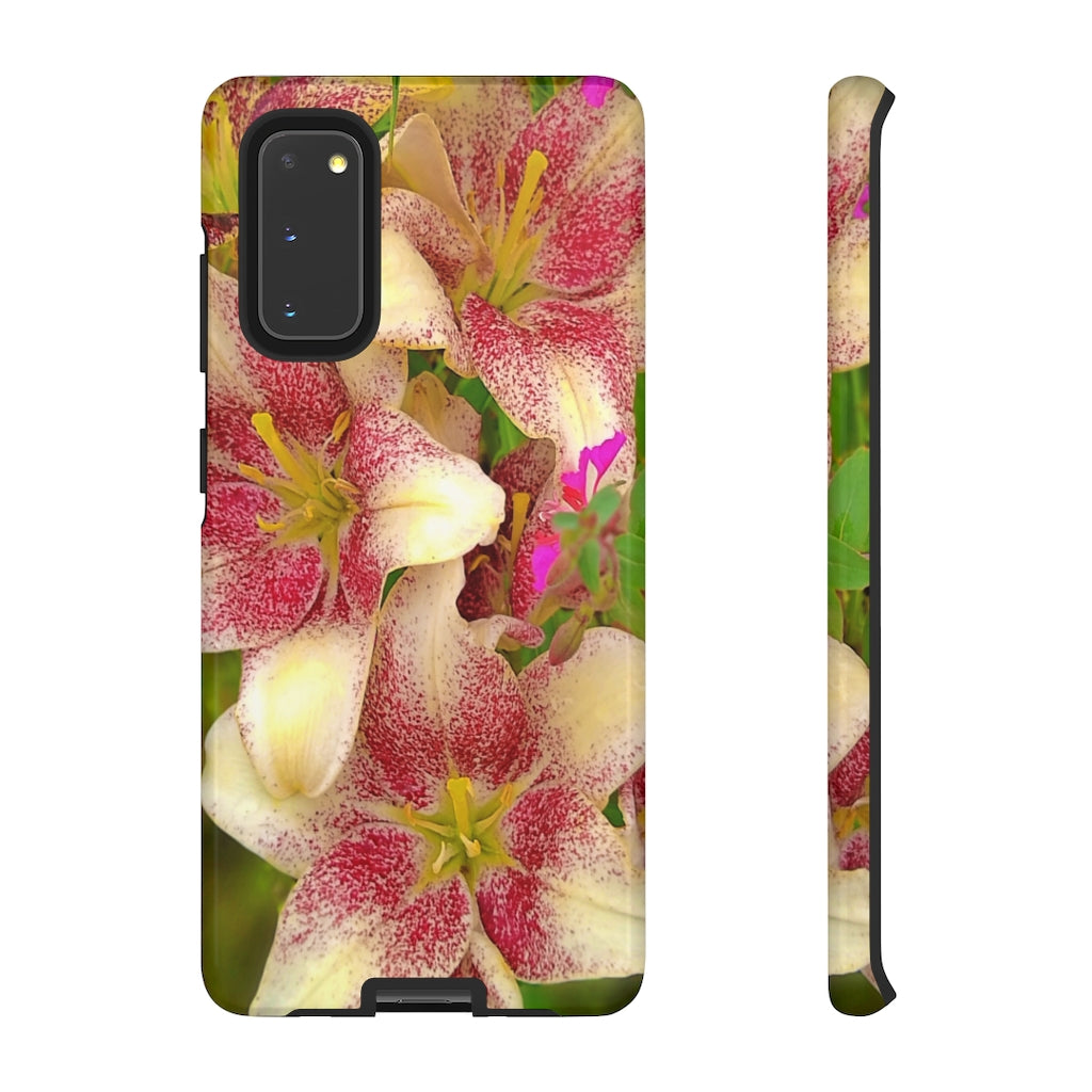 Stargazer Lily Mobile Phone Case for iPhone and Samsung Galaxy