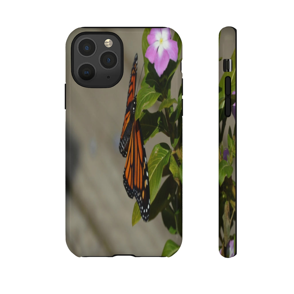 Monarch Butterfly Mobile Phone Case for iPhone and Samsung Galaxy