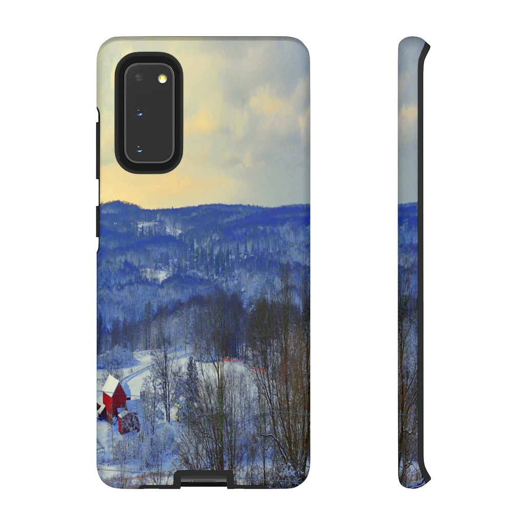 Winter Countryside Tough Case for iPhone and Samsung Galaxy