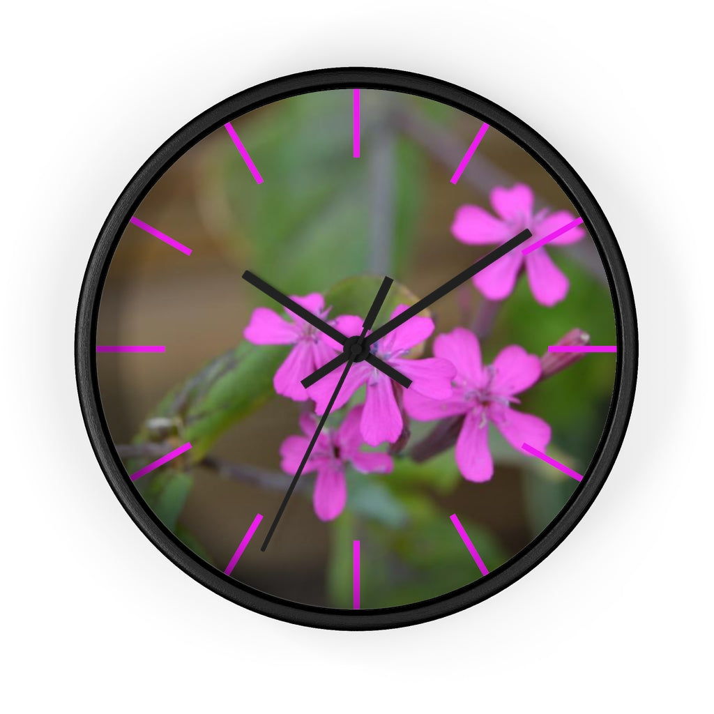 Phlox Wall clock