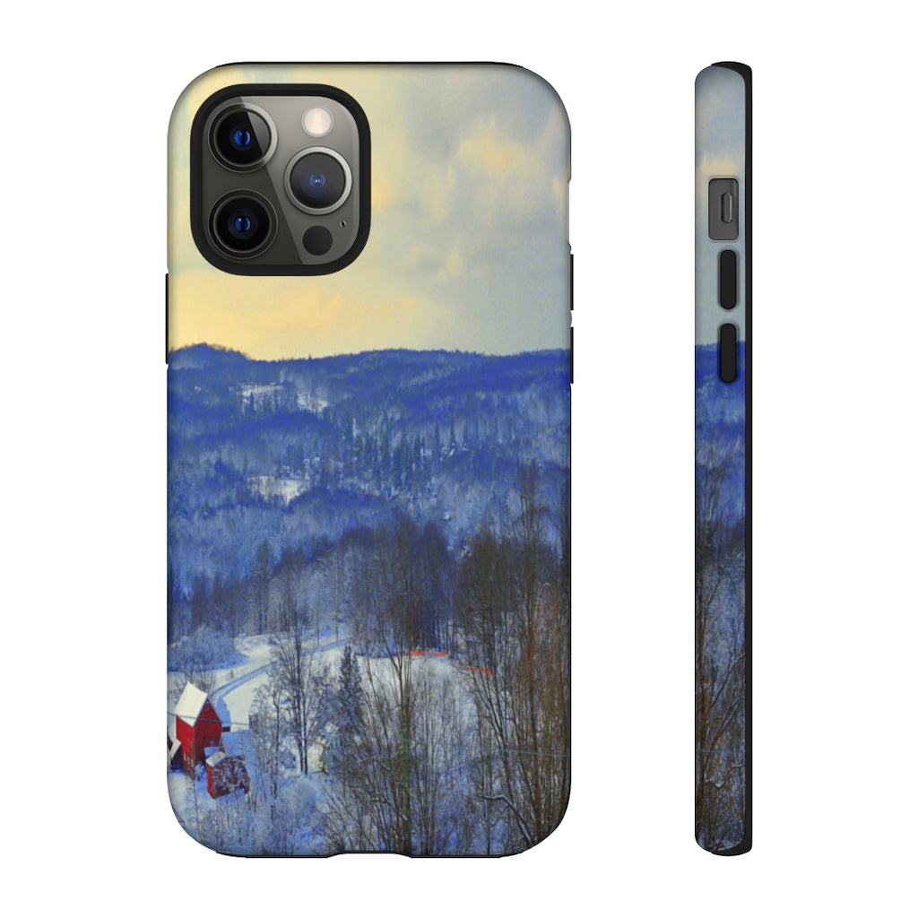 Winter Countryside Tough Case for iPhone and Samsung Galaxy