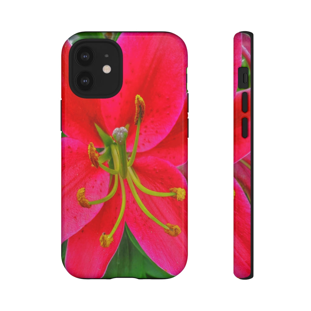 Oriental Lily Mobile Phone Case for iPhone and Samsung Galaxy