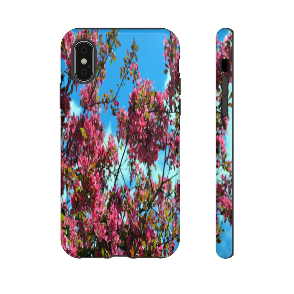 Flowering Crabapple Tree Mobile Phone Case for iPhone and Samsung Galaxy