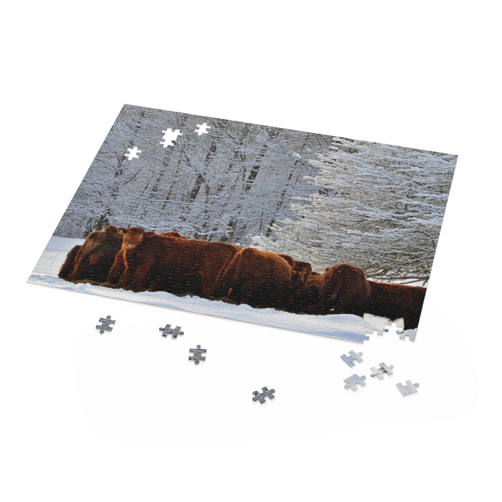 Winter Herd Puzzle (120, 252, 500-Piece)