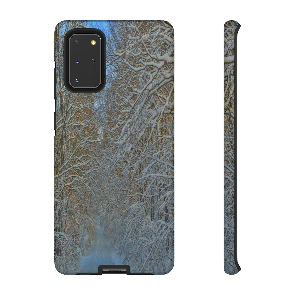 Snowy Path Mobile Phone Case for iPhone and Samsung Galaxy