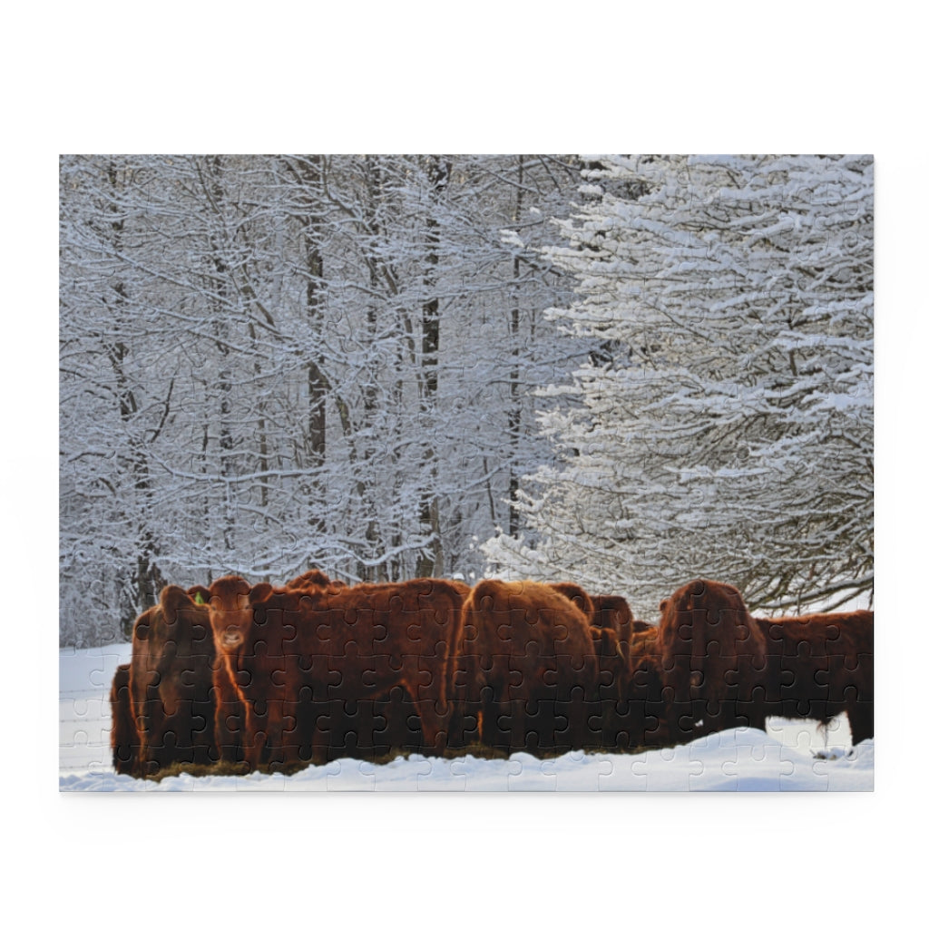 Winter Herd Puzzle (120, 252, 500-Piece)