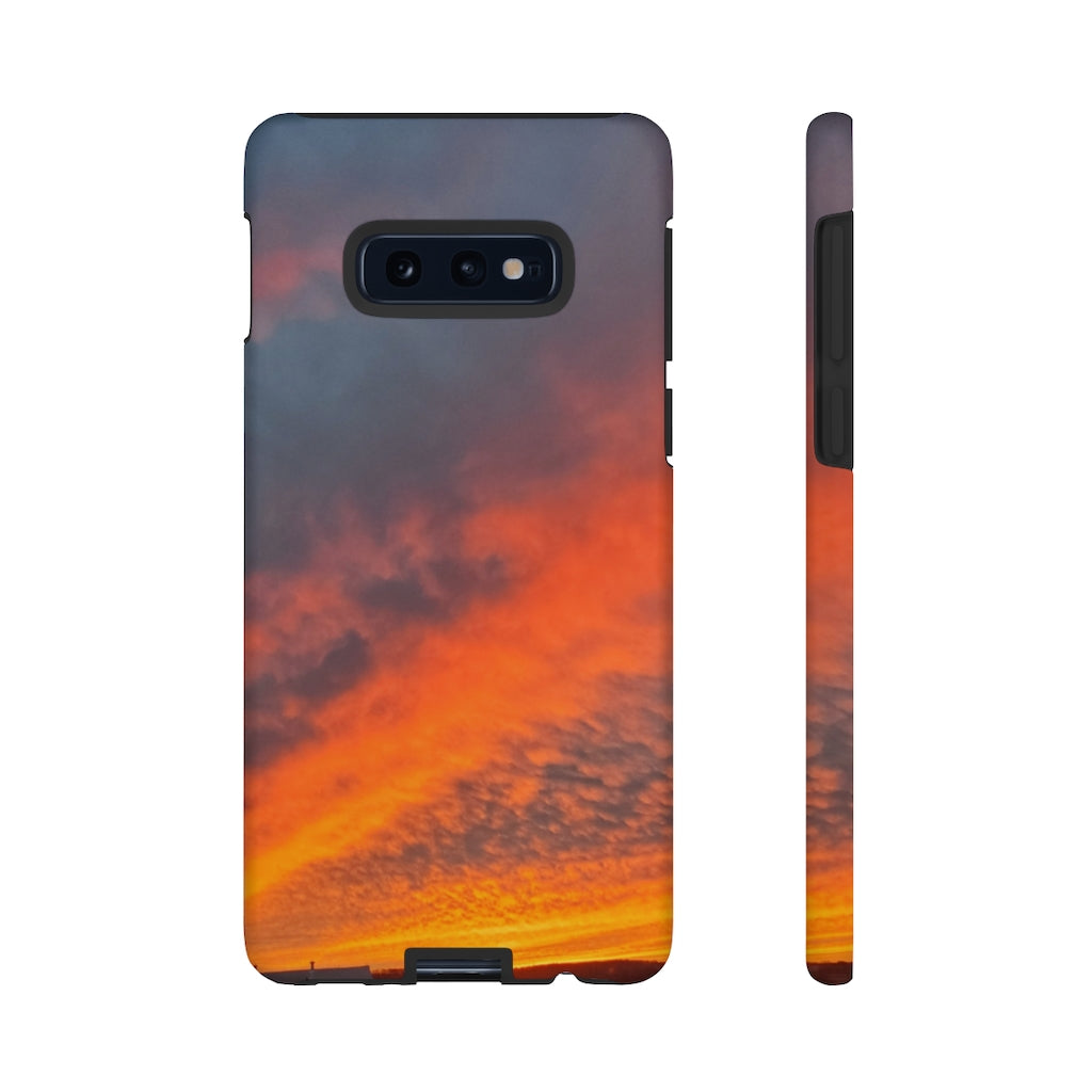 Morning Sky Mobile Phone Case for iPhone and Samsung Galaxy