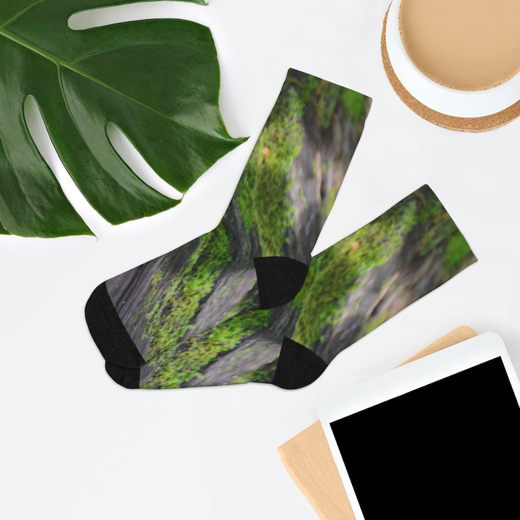 Mossy Log Socks