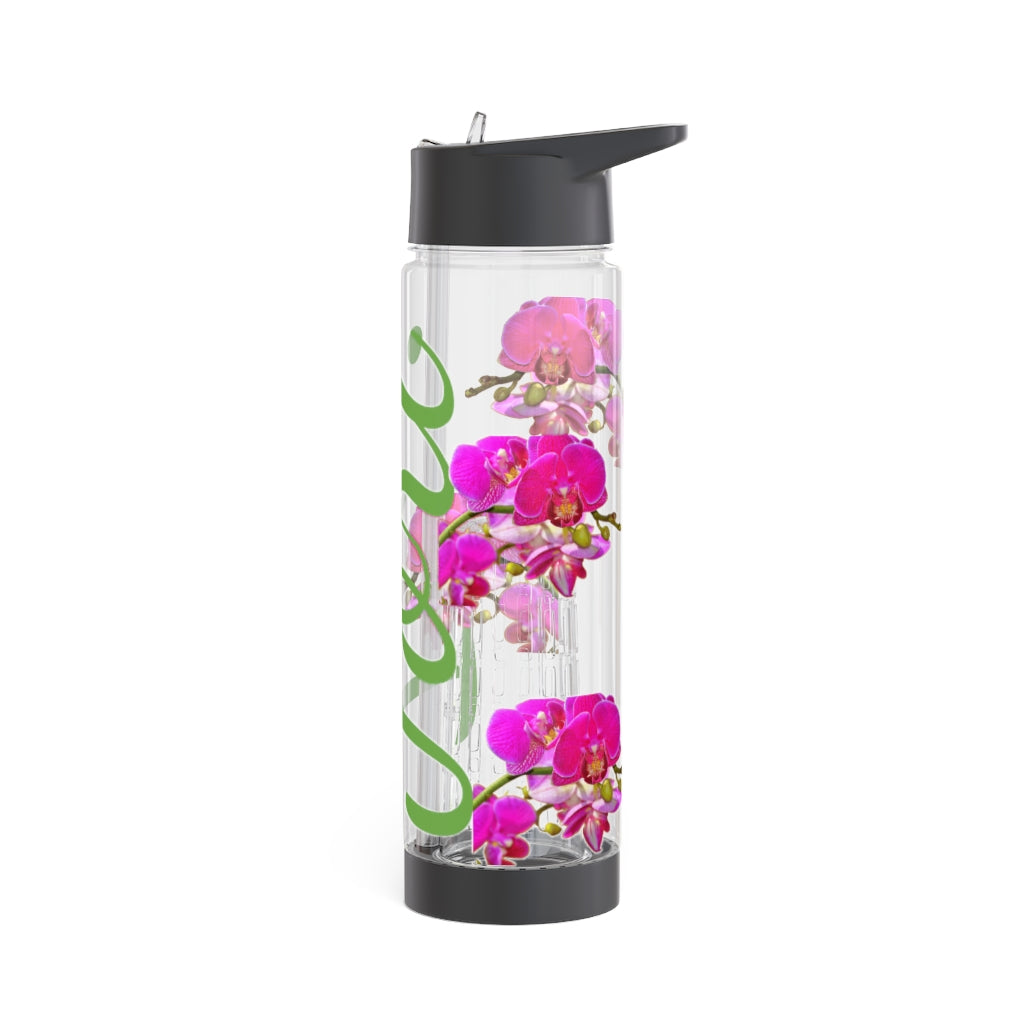 Personalized & Customized Infuser Water Bottle (Orchid) (not a decal) I Gift I Bridesmaid I Teacher gift I Workout I Coworker I Birthday