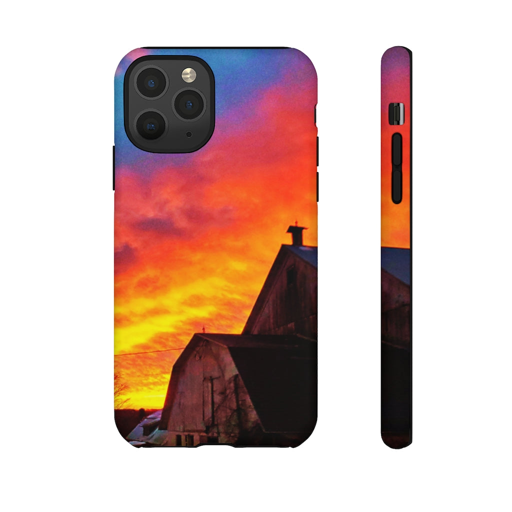 Barn & Sky Mobile Phone Case for iPhone and Samsung Galaxy