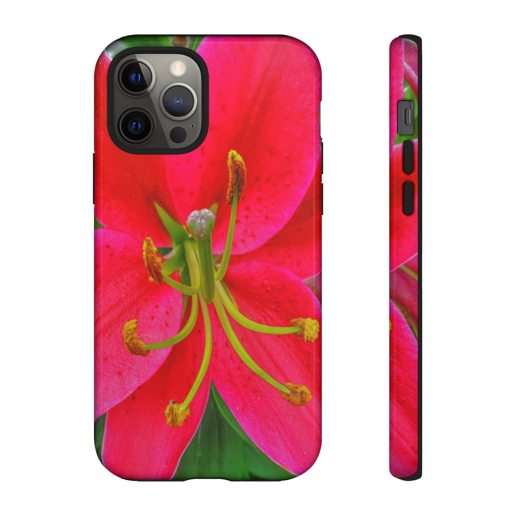 Oriental Lily Mobile Phone Case for iPhone and Samsung Galaxy