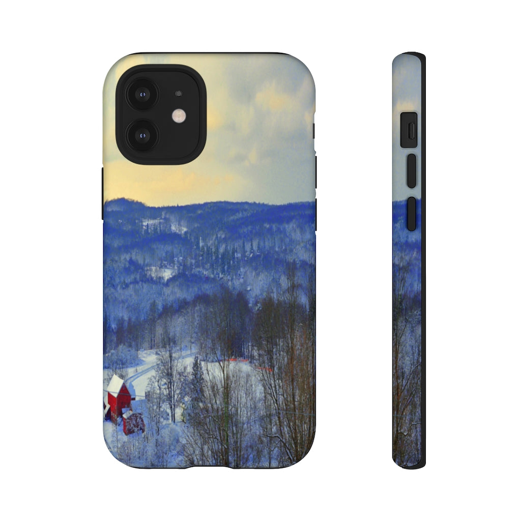 Winter Countryside Tough Case for iPhone and Samsung Galaxy