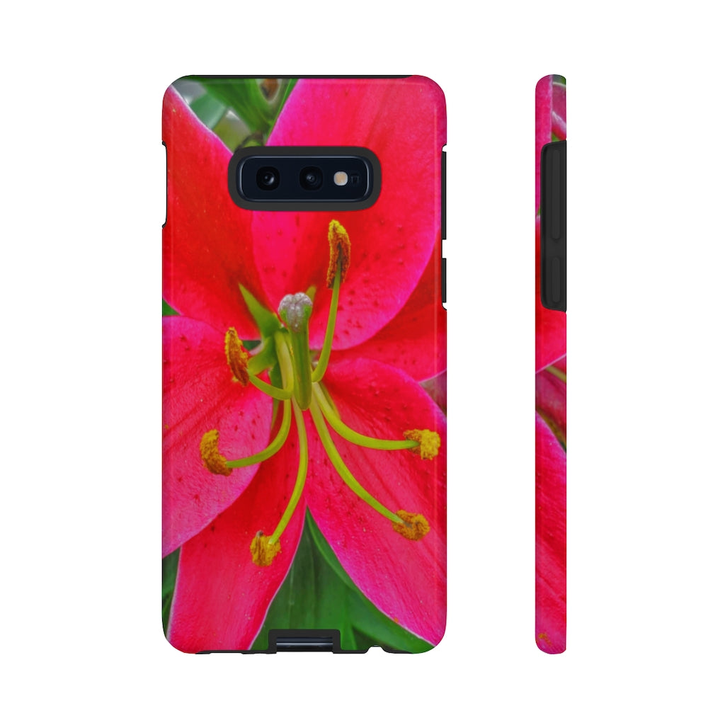 Oriental Lily Mobile Phone Case for iPhone and Samsung Galaxy