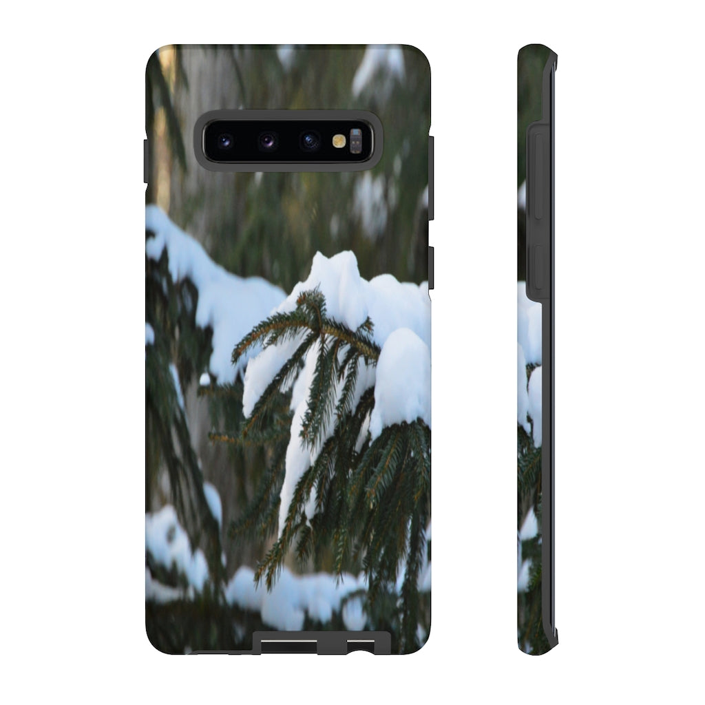 Snowy Pine Mobile Phone Case for iPhone and Samsung Galaxy