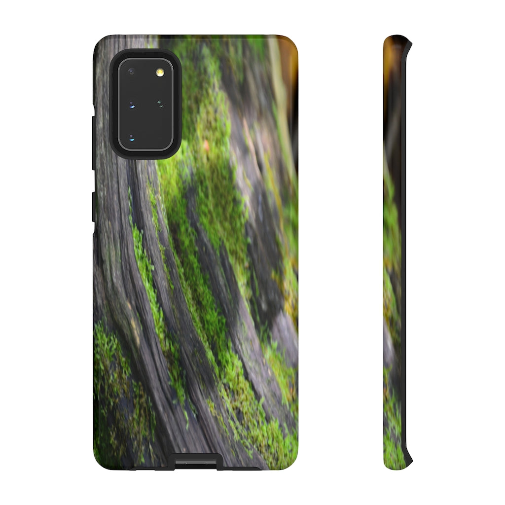 Mossy Log Mobile Phone Case for iPhone and Samsung Galaxy