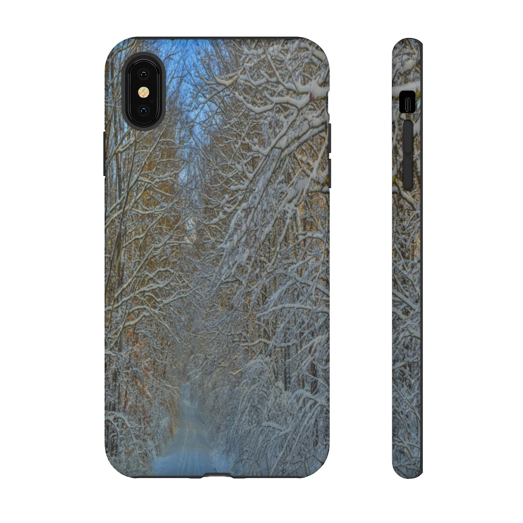 Snowy Path Mobile Phone Case for iPhone and Samsung Galaxy